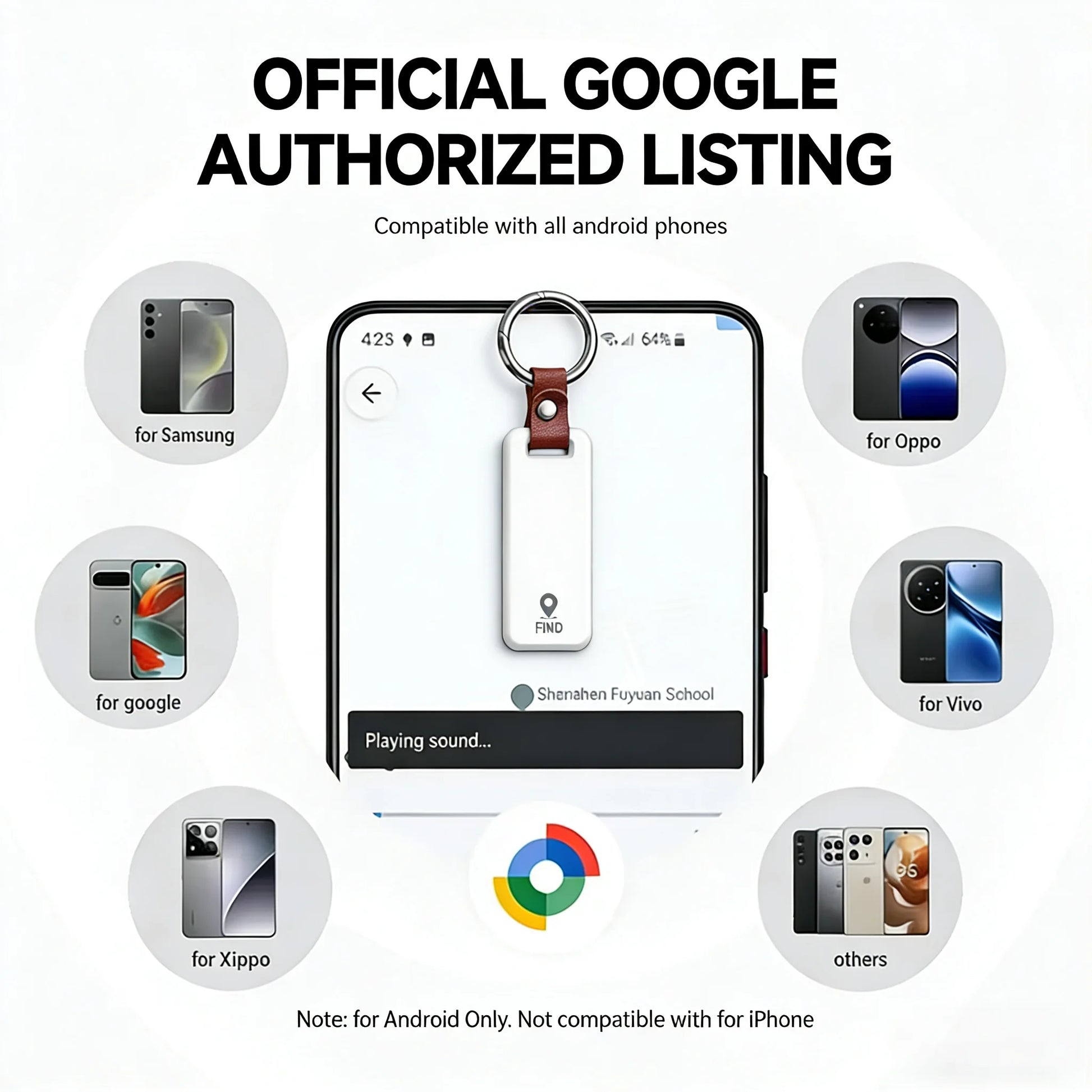 Mini Google Find My Gps Tracker Android Bluetooth Smart Activity Trackers Wearable Devices Android Airtag Smart Locator