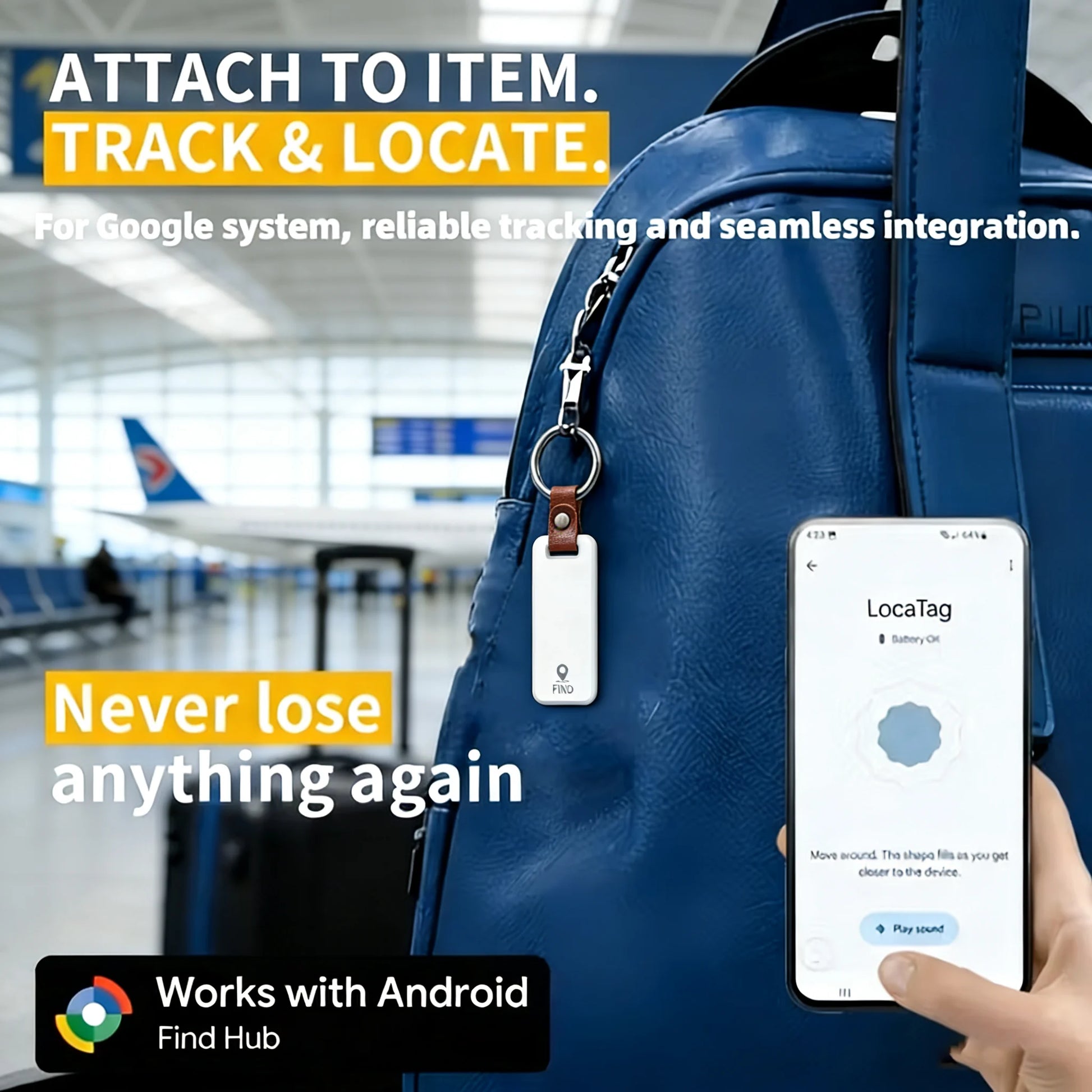 Mini Google Find My Gps Tracker Android Bluetooth Smart Activity Trackers Wearable Devices Android Airtag Smart Locator